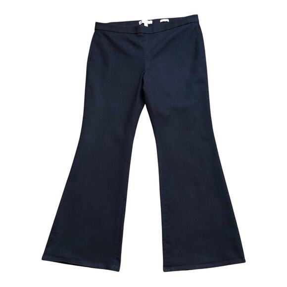 Anne Klein Pants - ANNE KLEIN AK Pull-On Flare Leg Jeans Dark Wash Denim High Rise Stretch